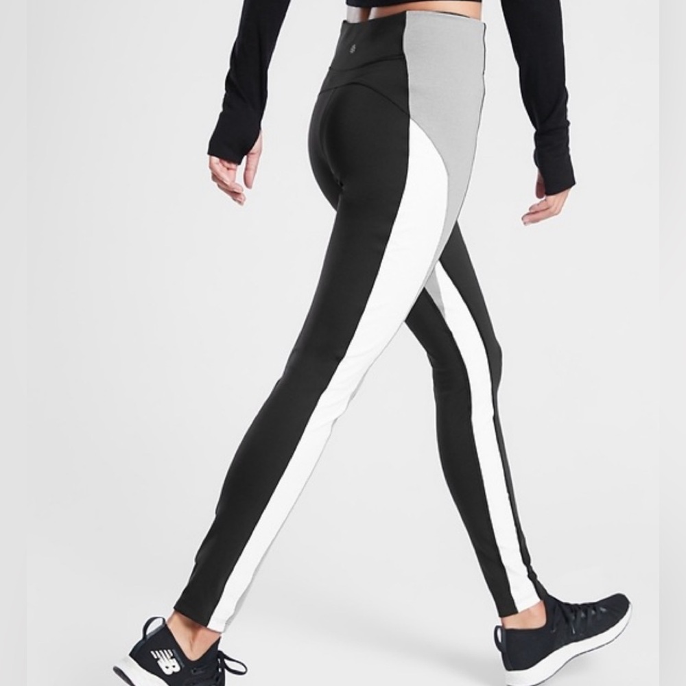 Athleta Crest Colorblock Tight NWT SZ M